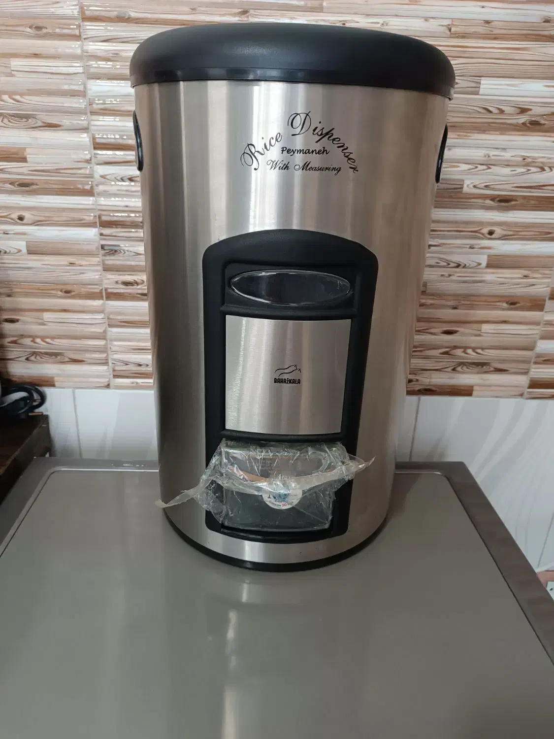 سطل برنج استیل|ظروف نگهدارنده، پلاستیکی، یک‌بارمصرف|مشکین‌دشت, |دیوار