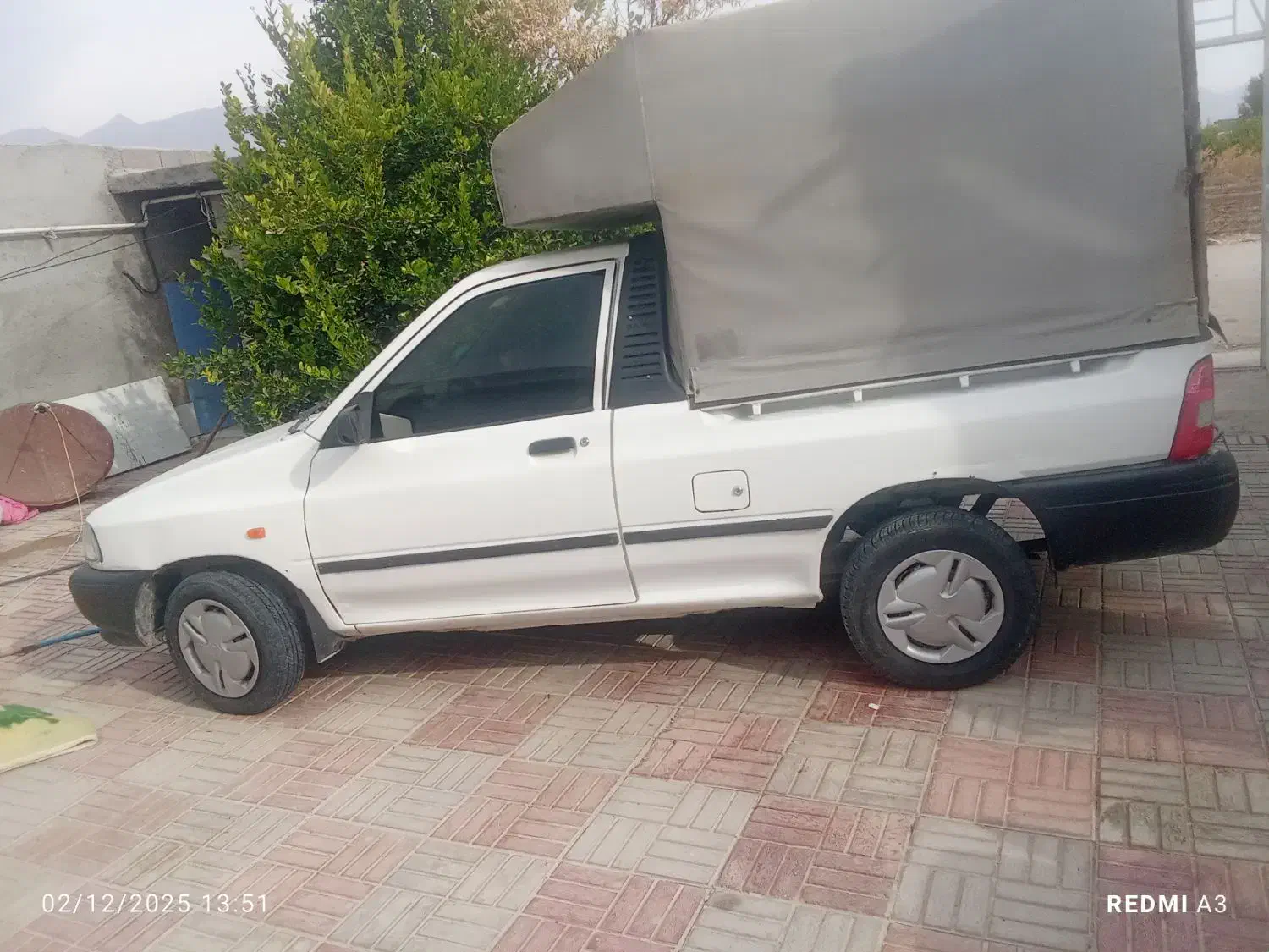 پراید وانت مدل 93فروشی در وگرگیر رنگ سمت شاگرد|خودرو سواری و وانت|فورگ, |دیوار