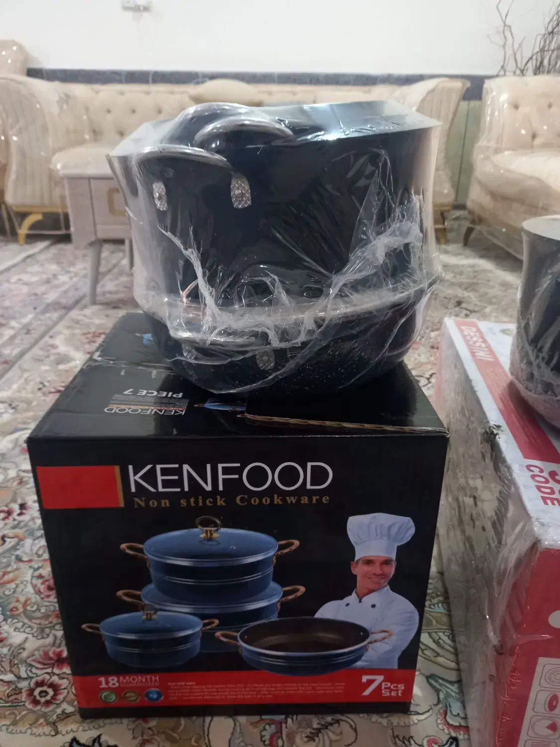 چند تیکه قابلمه وماهی تابه|ظروف پختوپز|ایذه, |دیوار