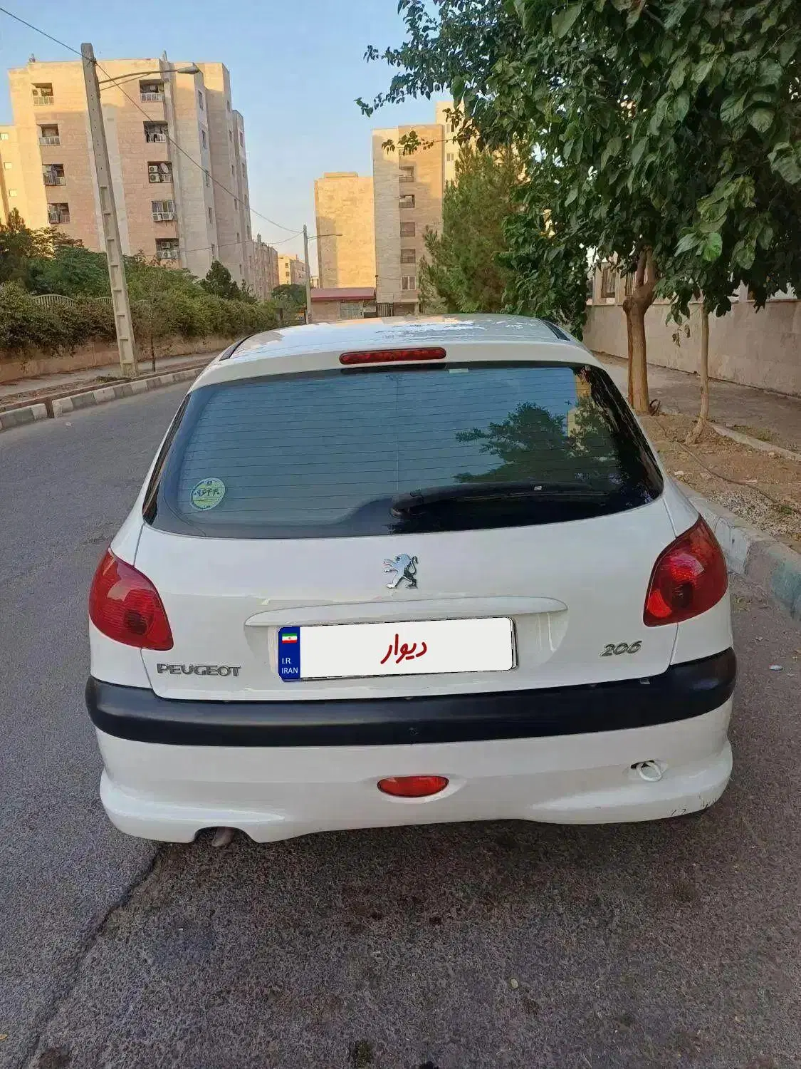 پژو ۲۰۶ تیپ ۲ موتور tu3|خودرو سواری و وانت|قم, پردیسان|دیوار