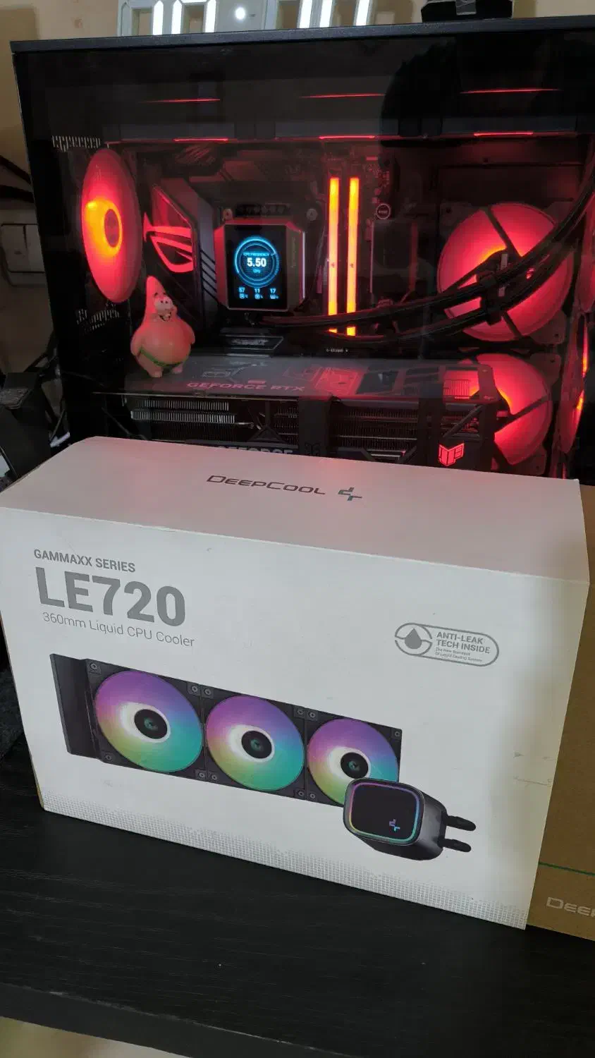 خنک کننده مایع سه فن deepcool ls720 (کولینگ)|قطعات و لوازم جانبی رایانه|اصفهان, ملک‌شهر|دیوار