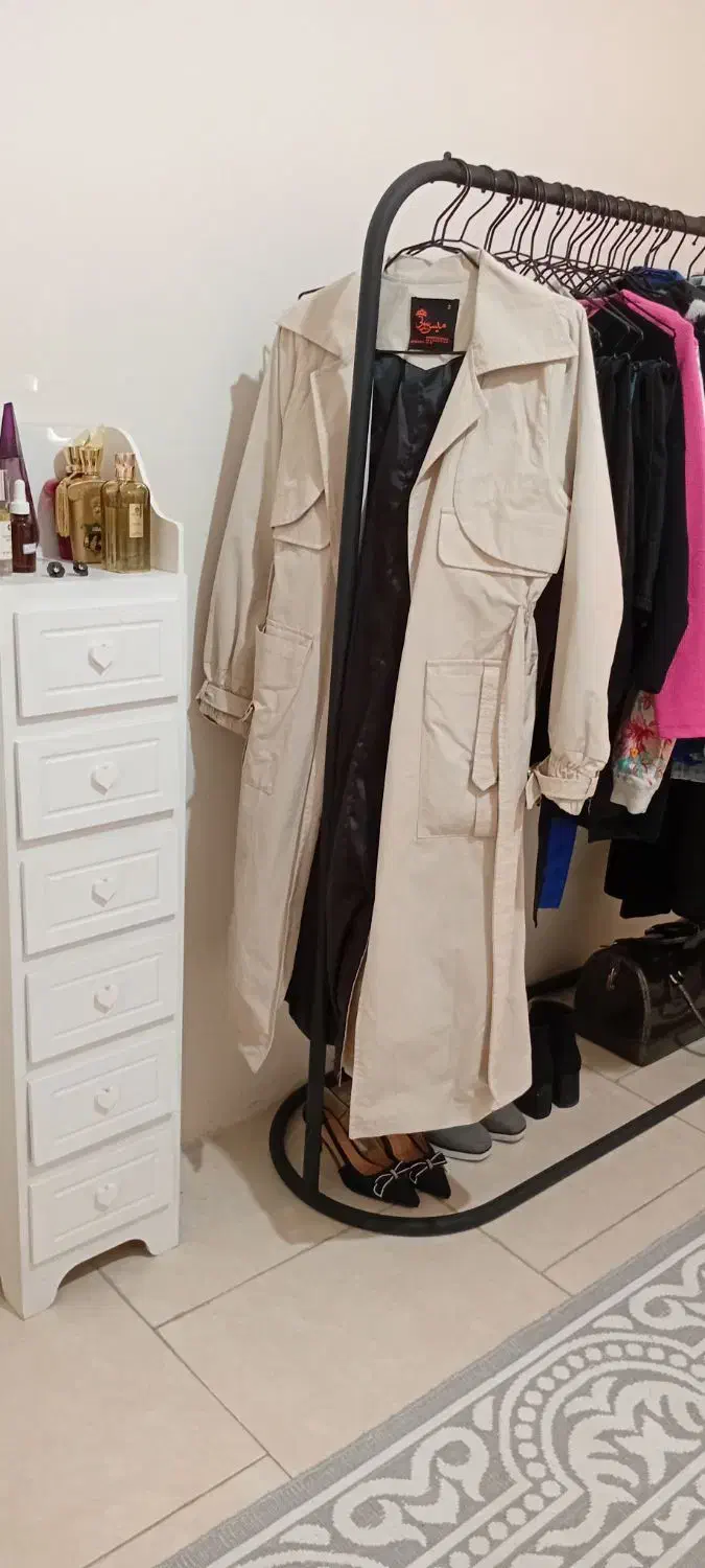 بارونی بلند کرم|لباس|تهران, تهرانسر شمالی|دیوار