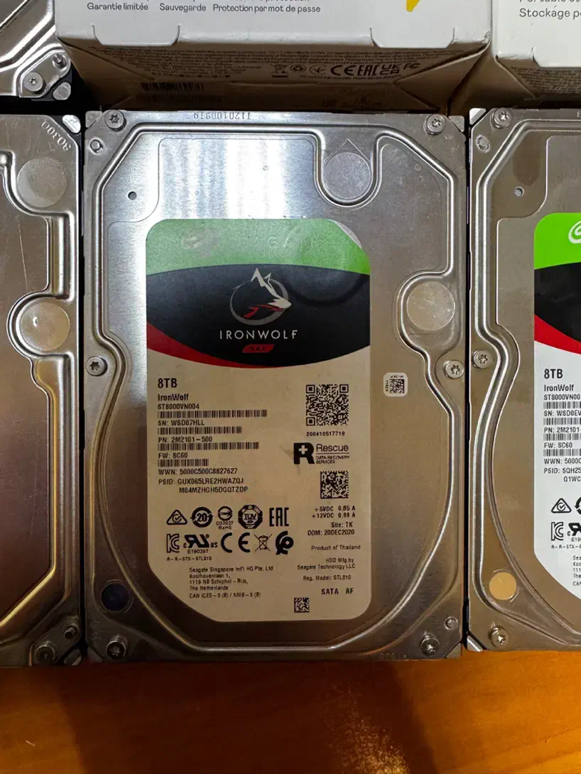 هارد ۸ ترابایت سیگیت اینترنال آبی و قرمز|قطعات و لوازم جانبی رایانه|قزوین, |دیوار