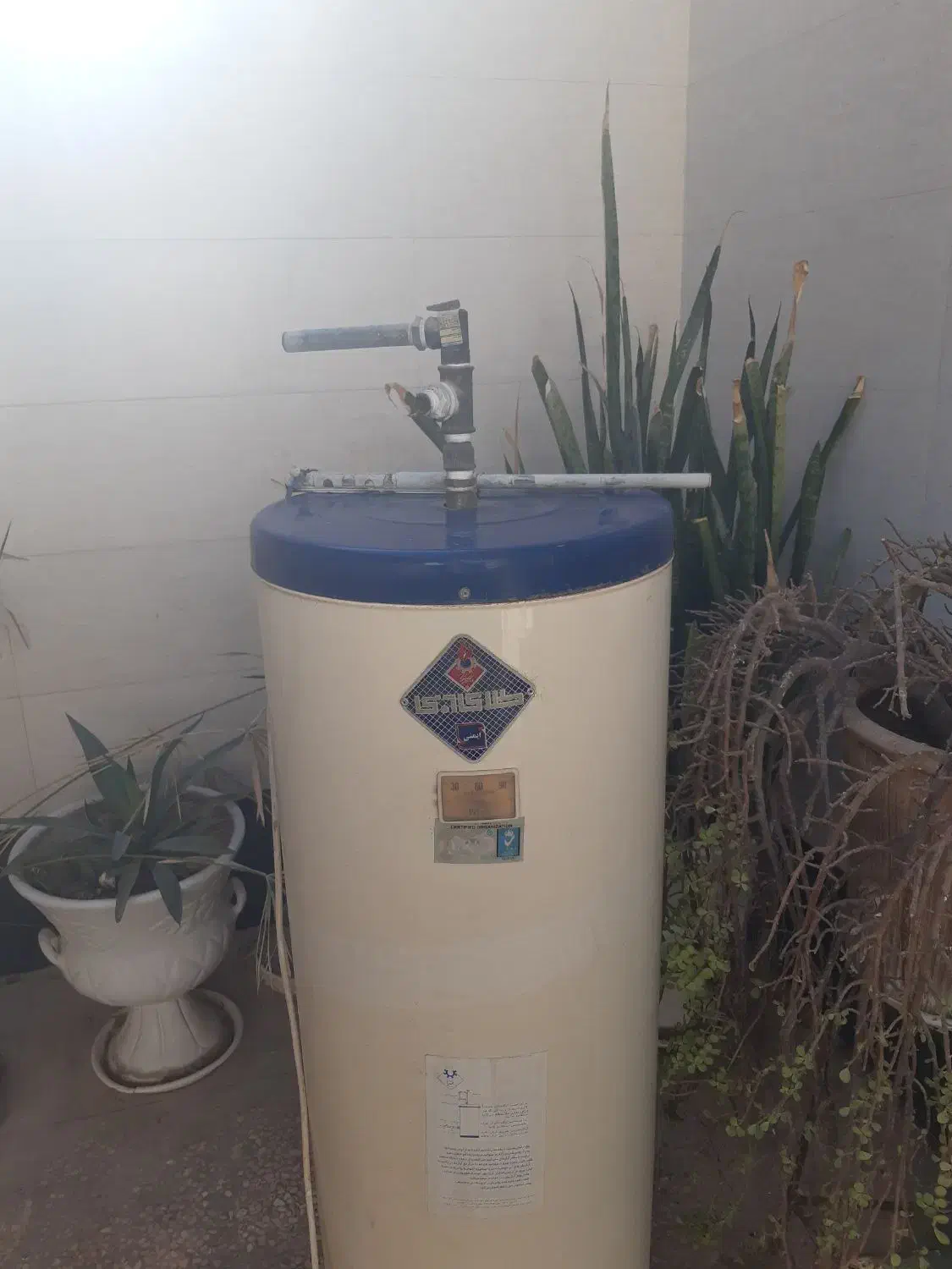 آبگرمکن برقی طلای آبی ۱۲۰ لیتری|آبگرمکن، پکیج، شوفاژ|دیلم, |دیوار