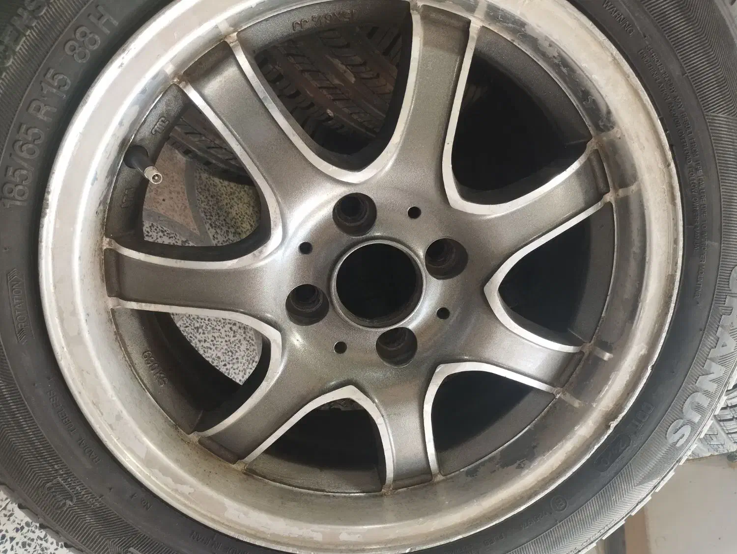 رینگ دسته دوم درحد خشک دور 15|قطعات یدکی و لوازم جانبی|ایرانشهر, |دیوار