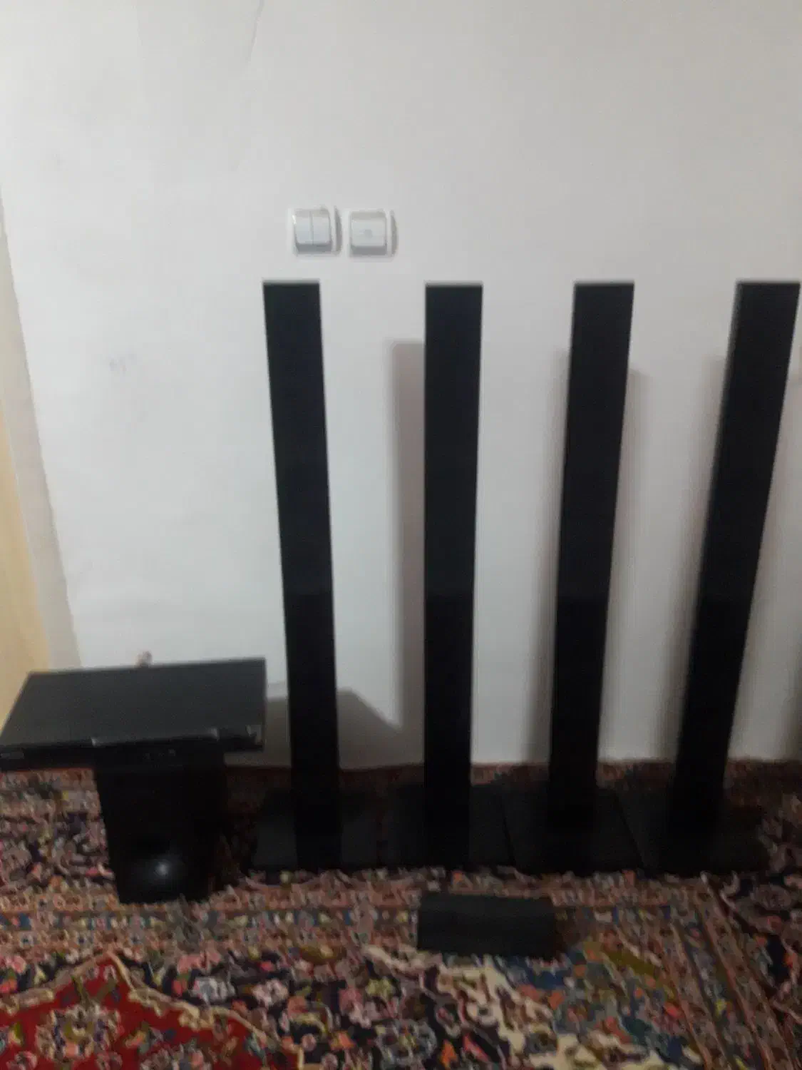 سیتم سینما خانواده|سیستم صوتی خانگی|میانه, |دیوار