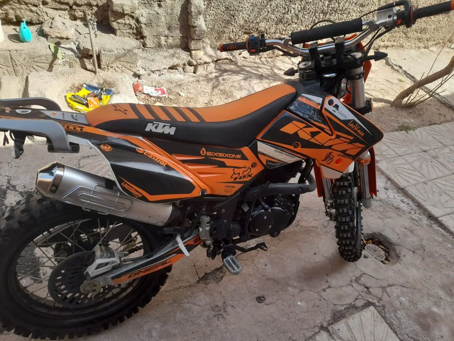 تریل 250 طرح کی تی ام|موتورسیکلت|رفسنجان, |دیوار