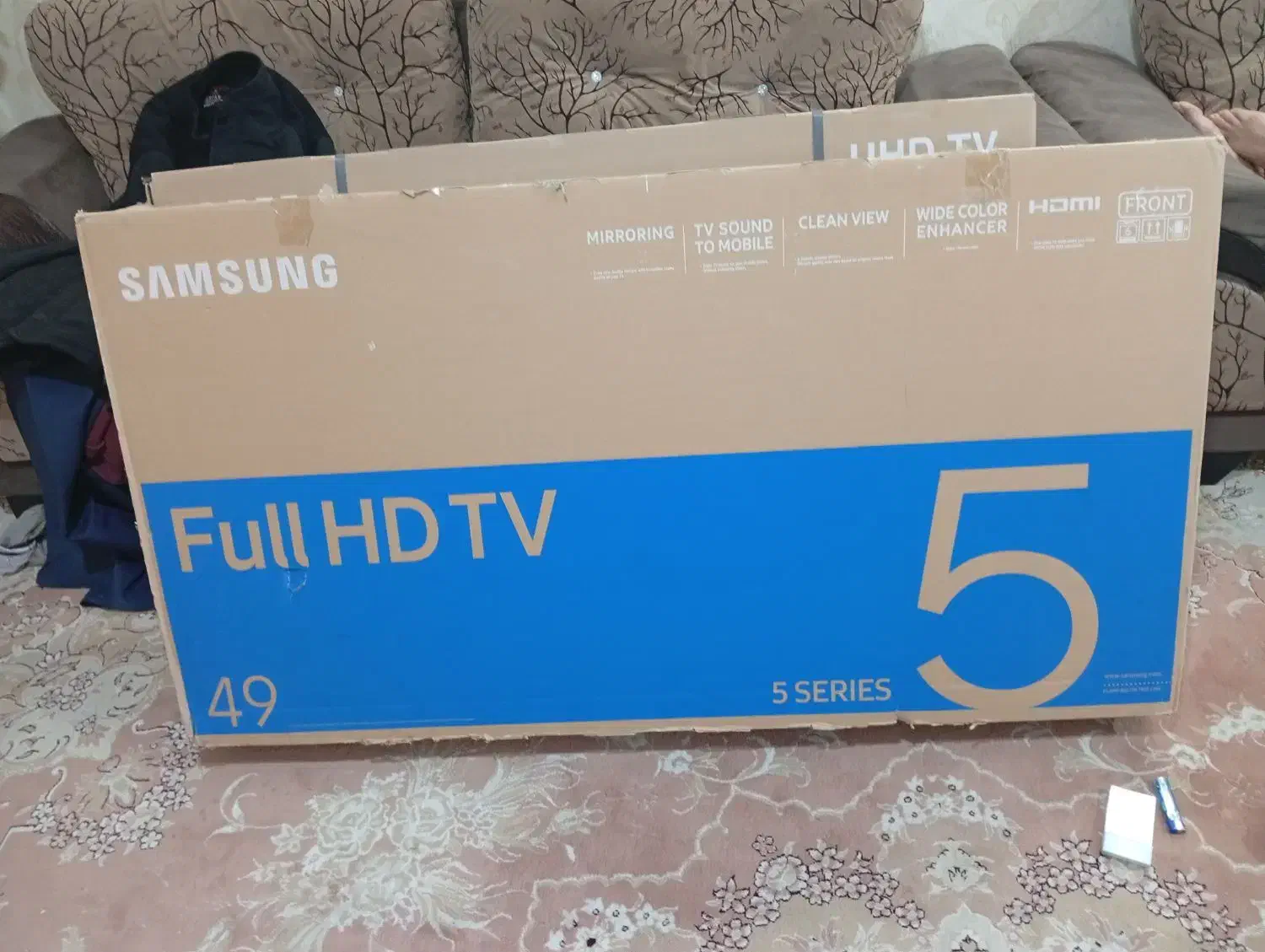 ال ای دی 49اینچ نیازمند تعمیر|تلویزیون و پروژکتور|مهاجران, |دیوار