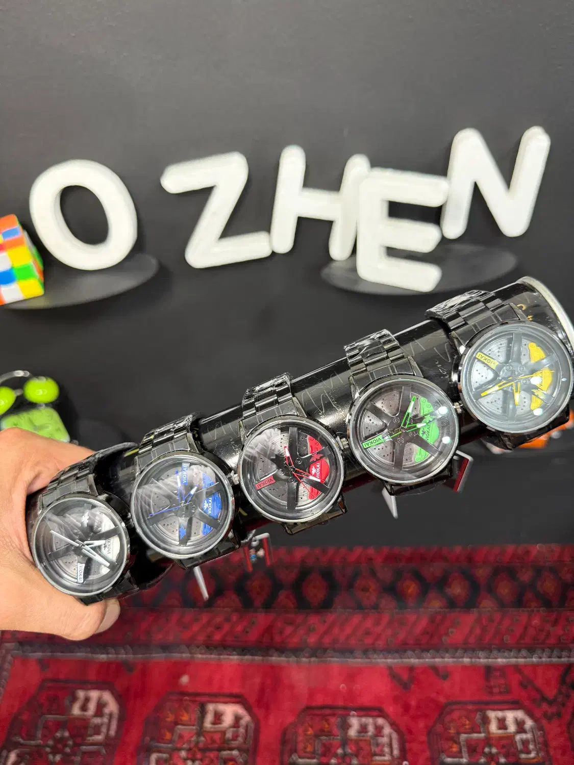 ساعت مچی رینگی چرخان ( ارسال رایگان)|ساعت|قم, میرزائیه|دیوار