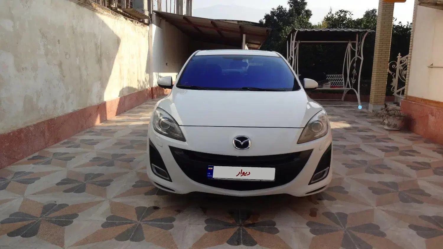 مزدا 3 نیو مدل 1390 سفید بی رنگ تیپ 3|خودرو سواری و وانت|گرگان, |دیوار