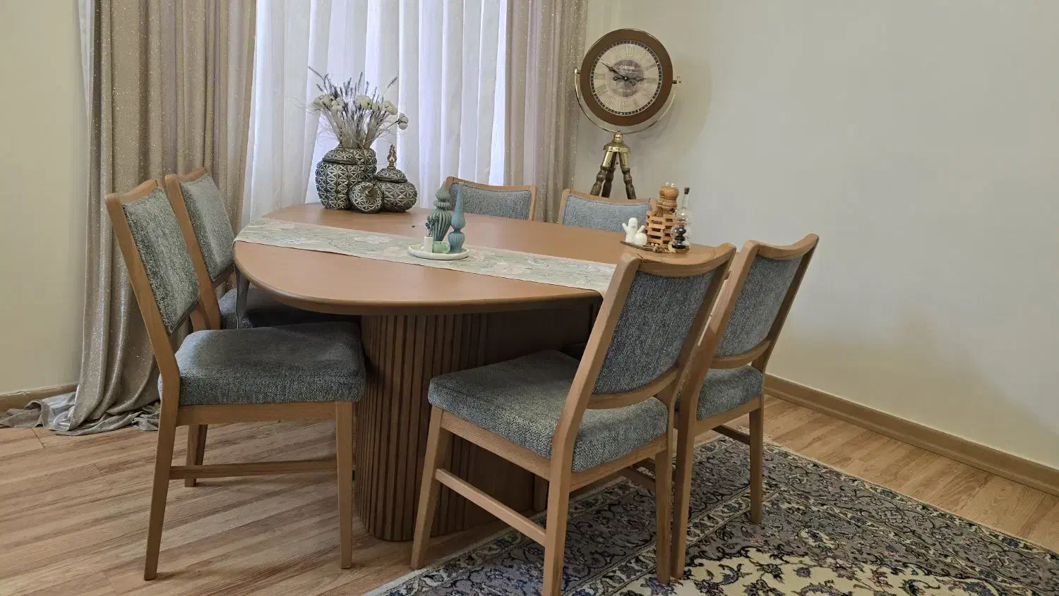 میز ناهار خوری ۶ نفره|میز و صندلی غذاخوری|تهران, جهاد|دیوار