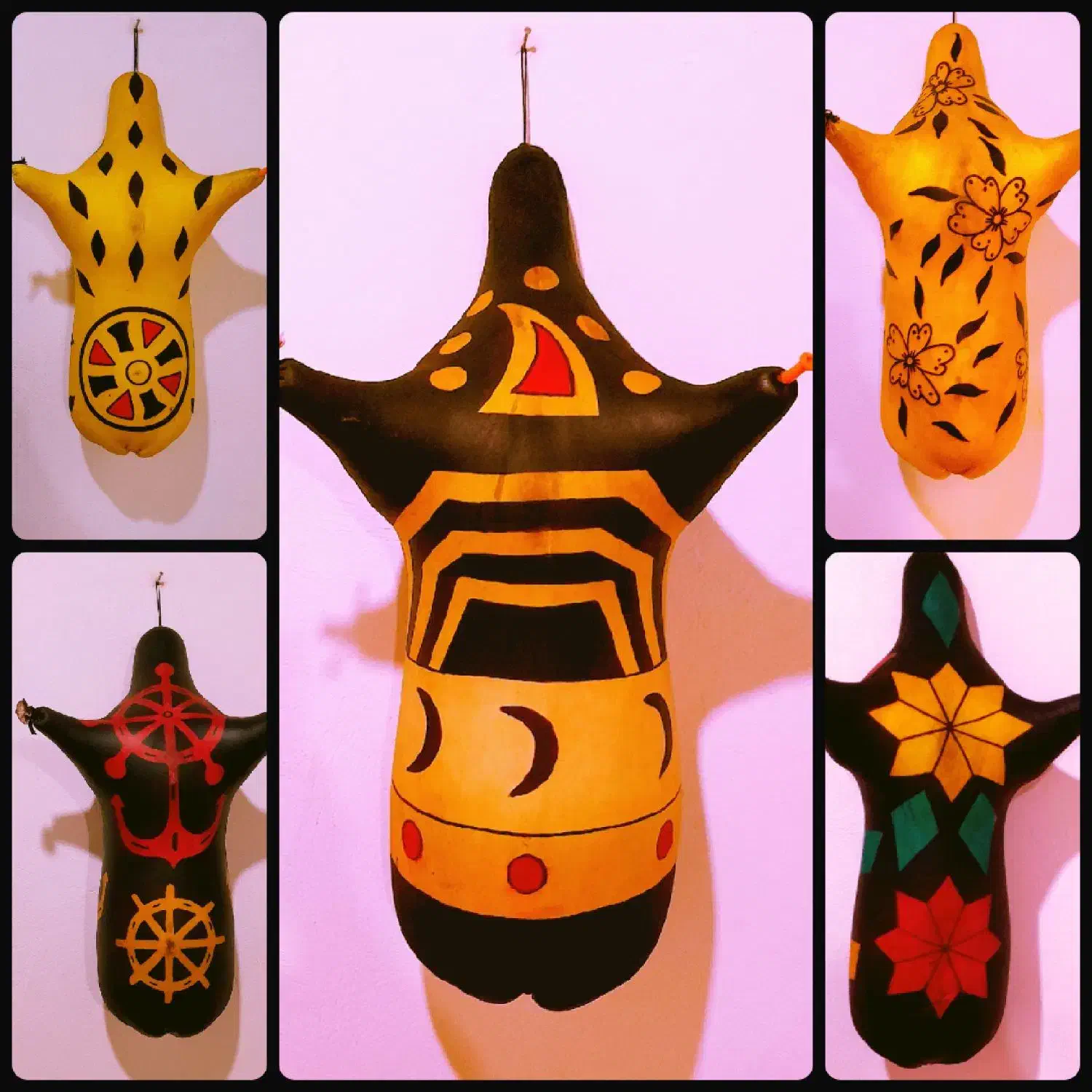 نی انبان|سازهای بادی|بندرعباس, |دیوار