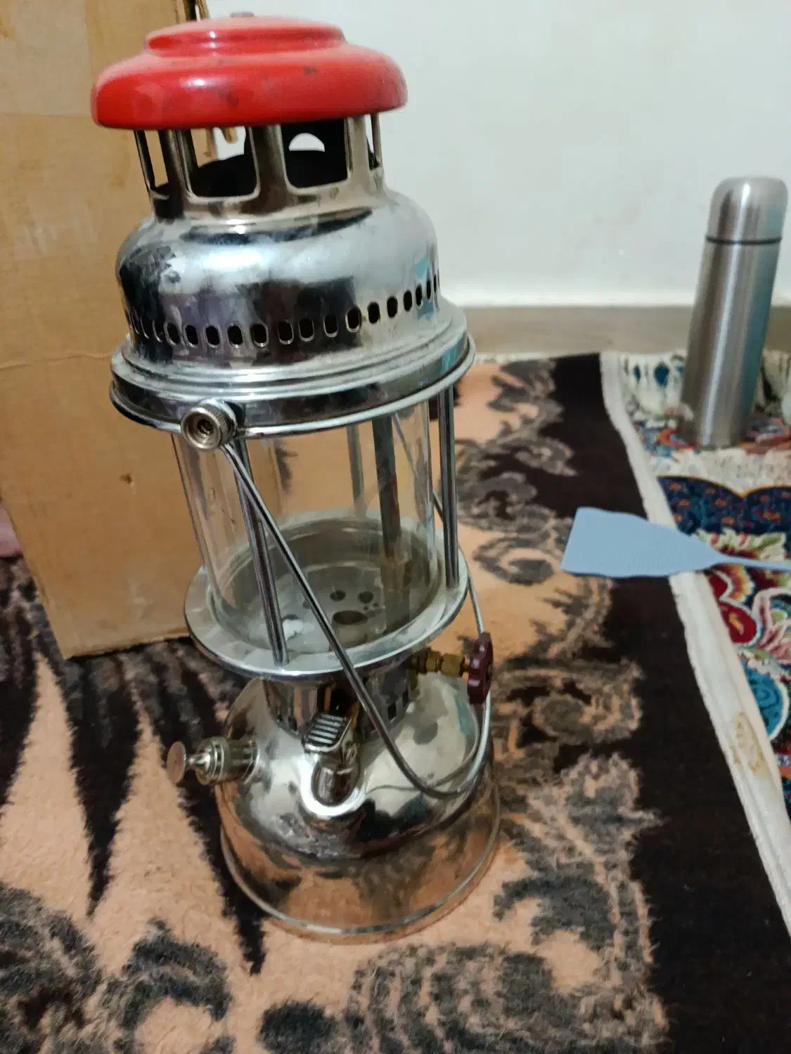 فروش چراغ تور نفتی سوید عتیقه|کلکسیون اشیاء عتیقه|بم, |دیوار