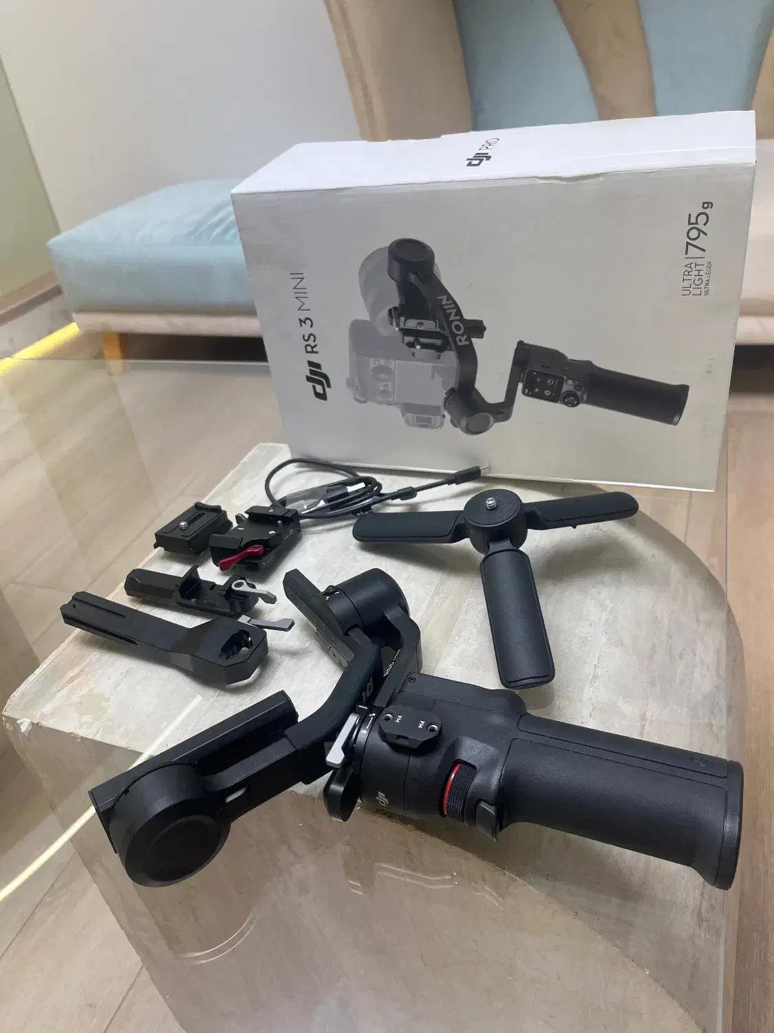 گیمبال dji r3 mini درحد اک|دوربین عکاسی و فیلمبرداری|تهران, الهیه|دیوار