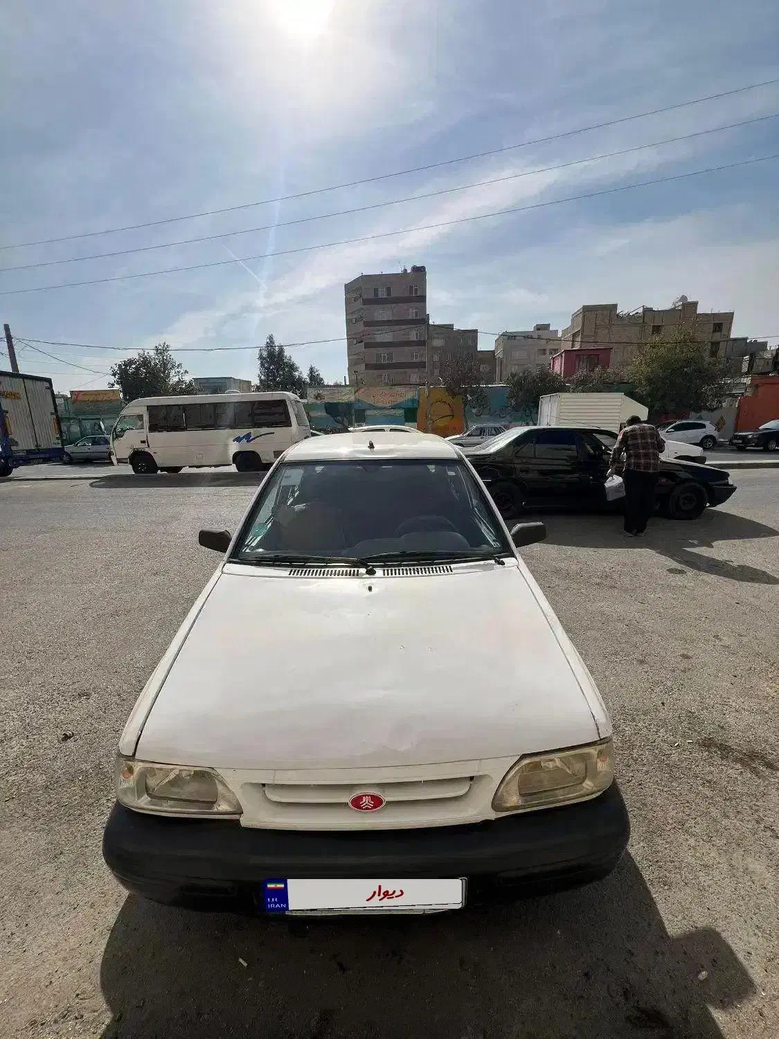 پراید مدل 95 سفید سالم|خودرو سواری و وانت|تهران, وردآورد|دیوار