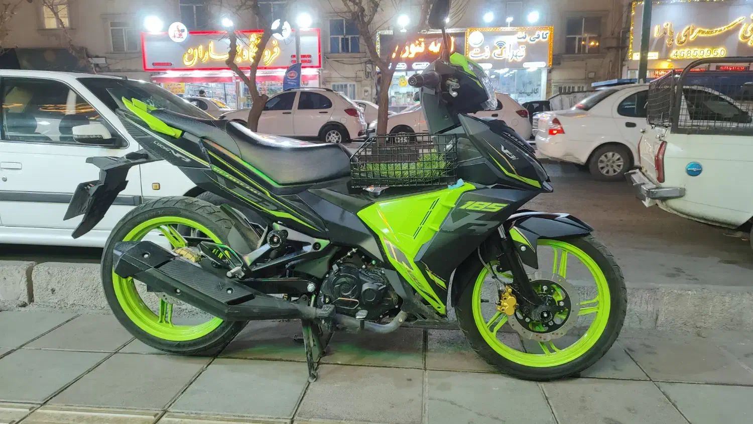 لاکی ۱۸۵|موتورسیکلت|قدس, شهر‌قدس|دیوار