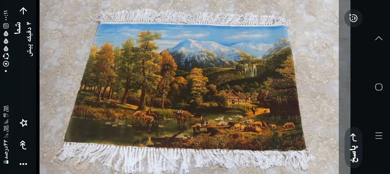 تابلو فرش دست بافت زیبا|تابلو فرش|پردیس, فاز ۳|دیوار