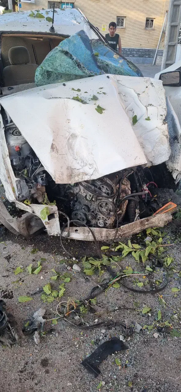 سمند ef7 تصادفی|خودرو سواری و وانت|کرمان, |دیوار