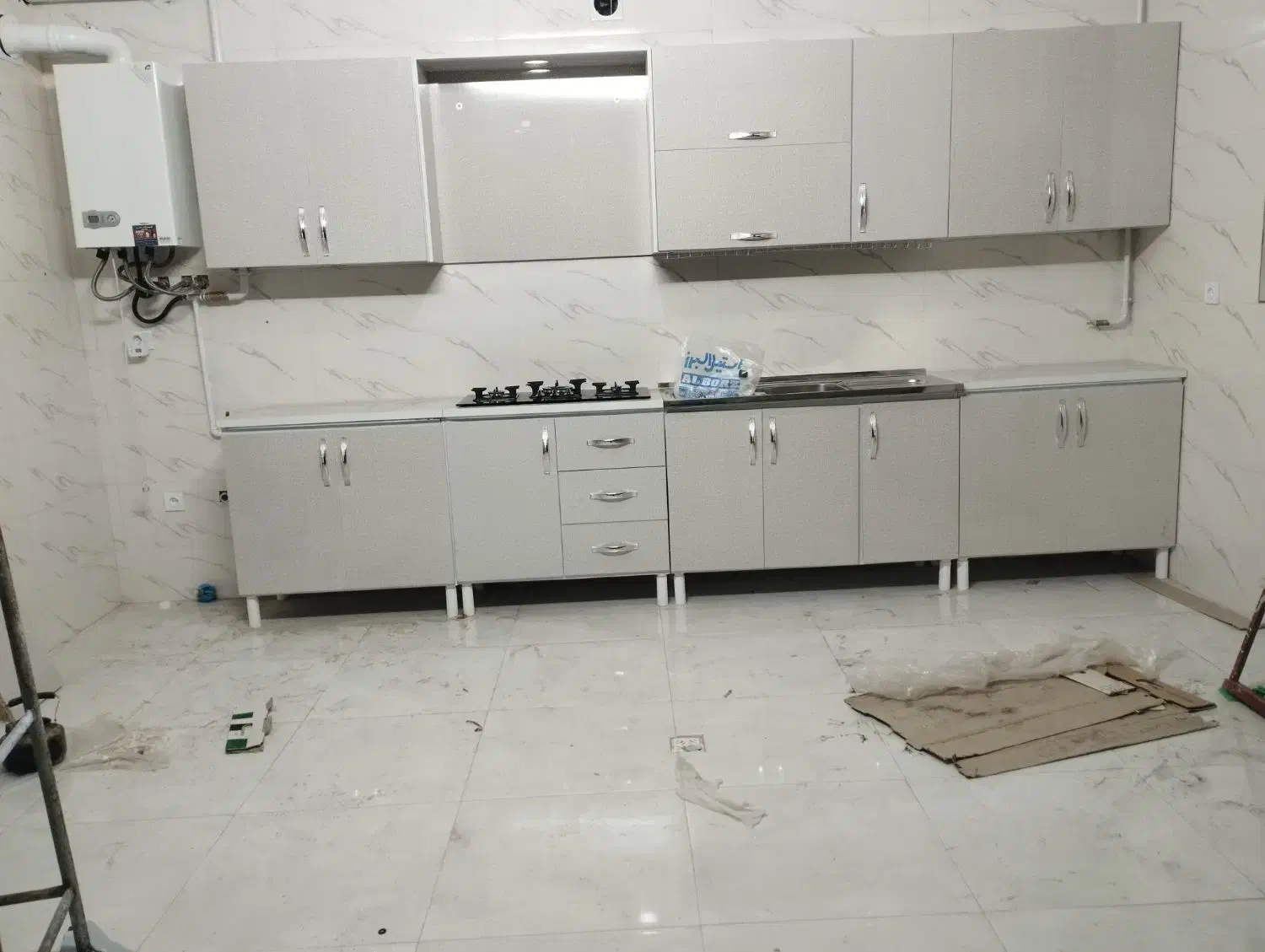 کابینت آماده نصب سینا زنجان سایت کارگاهی|مصالح و تجهیزات ساختمان|زنجان, |دیوار