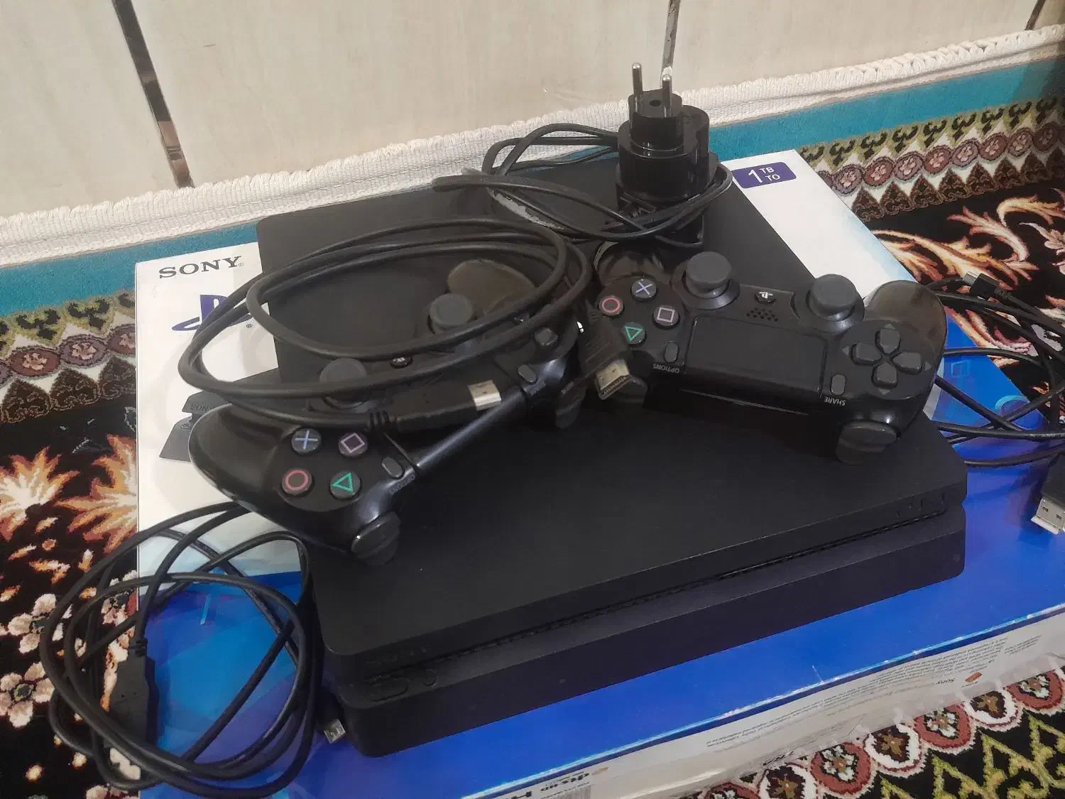 Ps4 اسلیم 1 ترابایت|کنسول، بازی ویدئویی و آنلاین|رستم, |دیوار