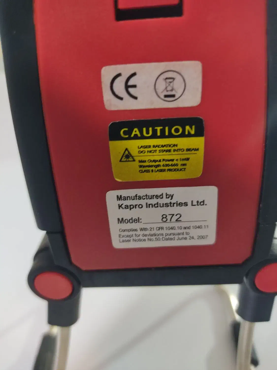 تراز لیزری کاپرو مدل 872|ابزارآلات|زنجان, |دیوار