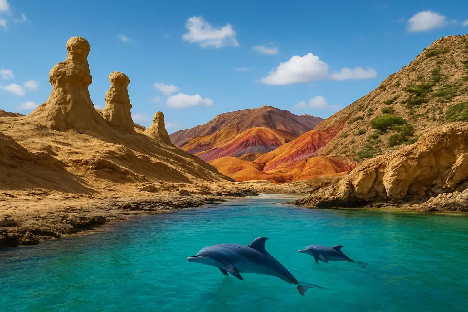 تور ترکیبی زمینی ۴ روزه قشم ، هرمز و هنگام|تور و چارتر|شیراز, بازار|دیوار