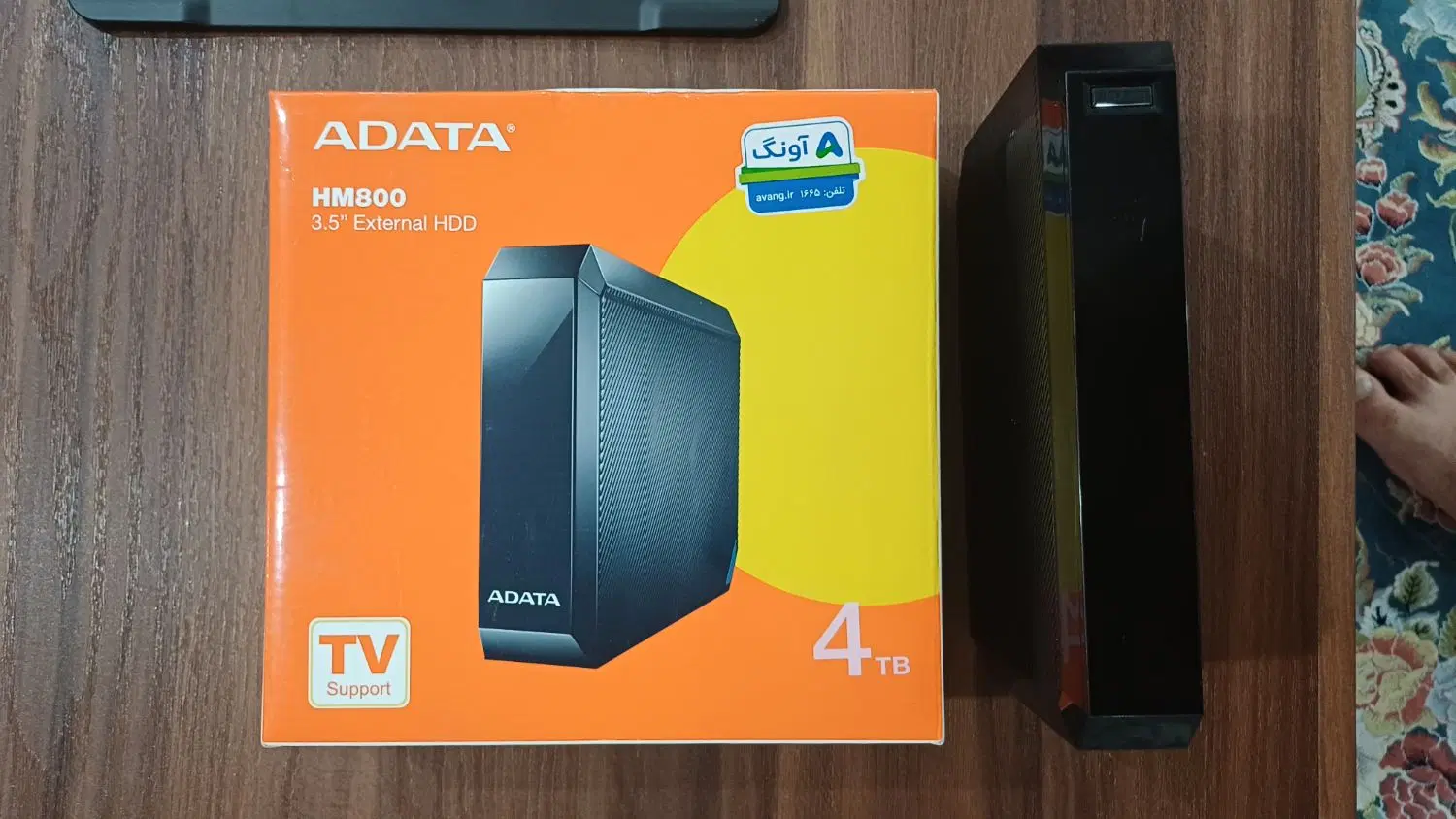 هارد 4TB اکسترنال HM800 دارای گارانتی۳۶ماه آونگ|قطعات و لوازم جانبی رایانه|تهران, نیاوران|دیوار