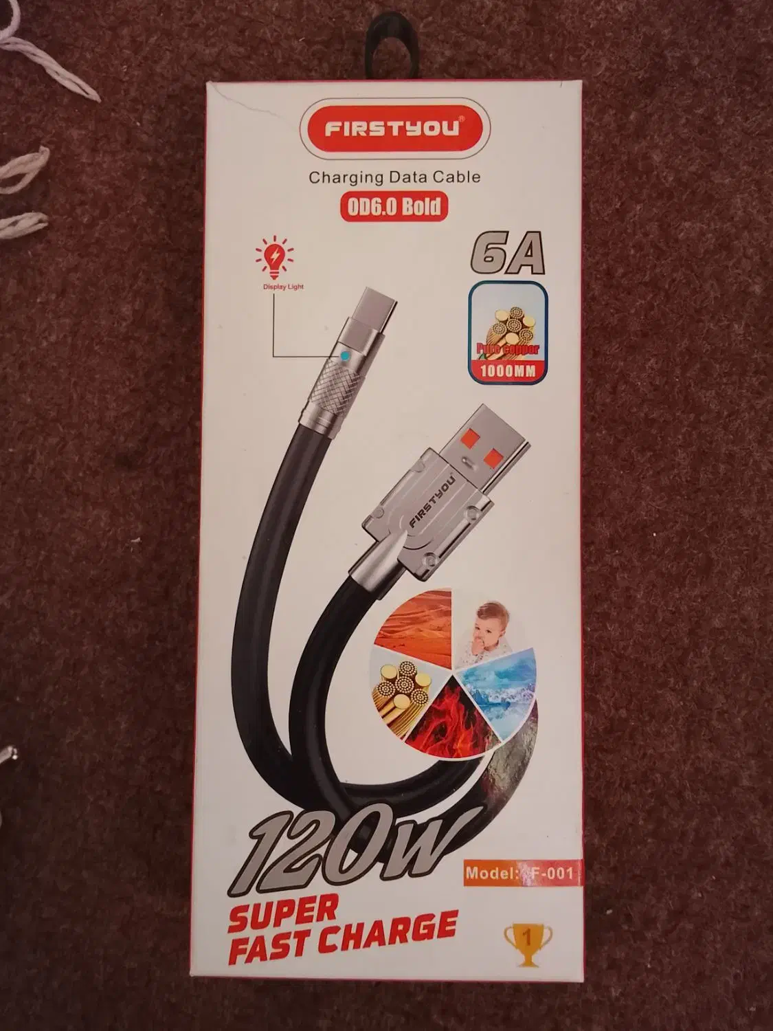 کابل فست شارژ اندروید|لوازم جانبی موبایل و تبلت|نجفآباد, یزدانشهر|دیوار