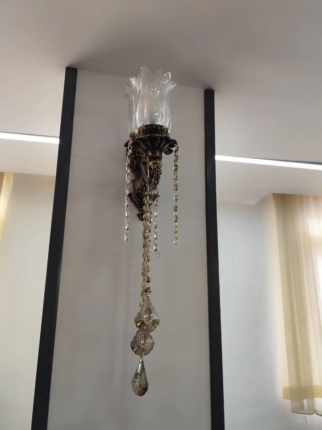 لوستر مدل فرشته|لوستر و چراغ آویز|اصفهان, ملک‌شهر|دیوار