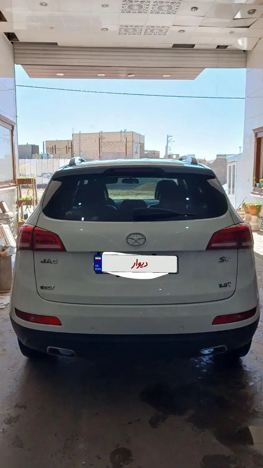 جک s5سفید مدل 1395|خودرو سواری و وانت|تاکستان, |دیوار