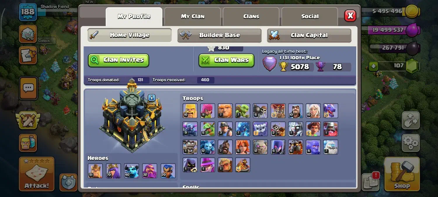 اکانت کلش|کنسول، بازی ویدئویی و آنلاین|سبزوار, توحیدشهر|دیوار