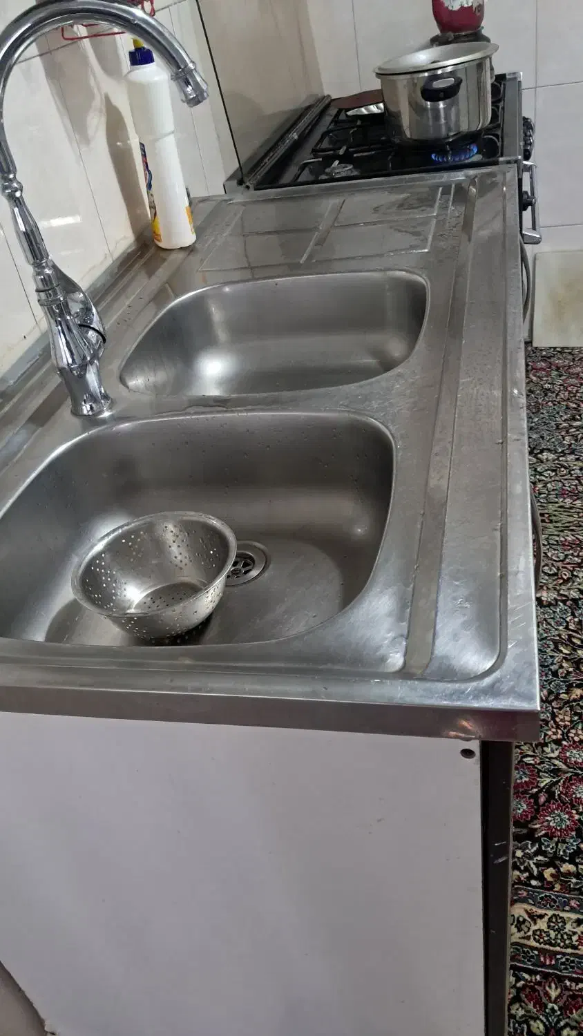 وسایل اشپزخانه|آب‌چکان و نظم‌دهنده ظروف|تاکستان, |دیوار