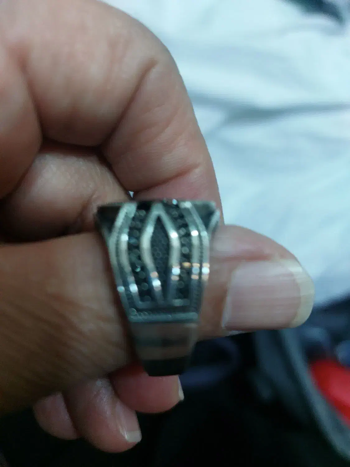 انگشتر نقره مردانه گم شده|جواهرات|قم, شهدا|دیوار