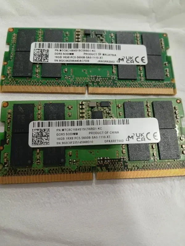 ۳۲ گیگ رم لپتاپ ddr5|قطعات و لوازم جانبی رایانه|تهران, وردآورد|دیوار