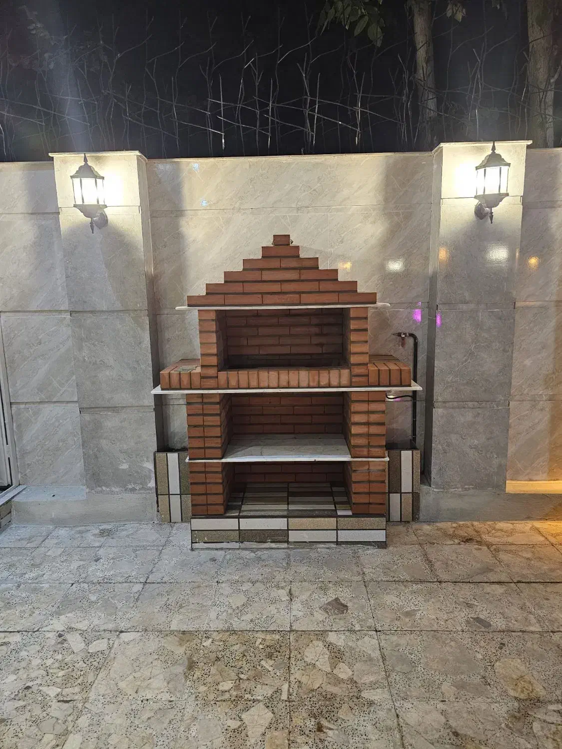 محوطه سازی امیدنیا باربیکیو آبشار نرده کفسازی|خدمات پیشه و مهارت|ماسال, |دیوار