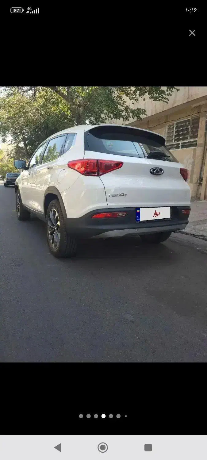 تیگو 7اتومات بشرط کم کار|خودرو سواری و وانت|یاسوج, |دیوار