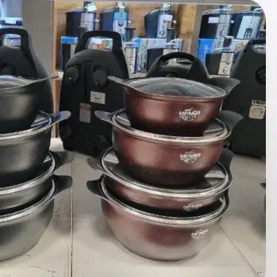 سرویس قابلمه ۱۰پارچه|ظروف پختوپز|مشهد, بهمن|دیوار