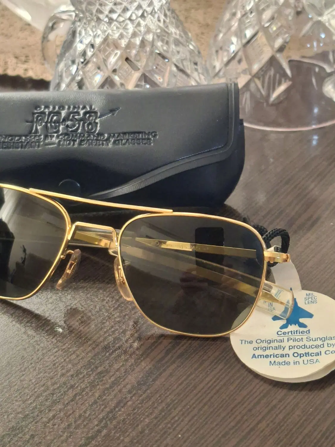 عینک خلبانی اصل American optical USA نو با لیبل|زیورآلات و اکسسوری|تهران, گرگان|دیوار