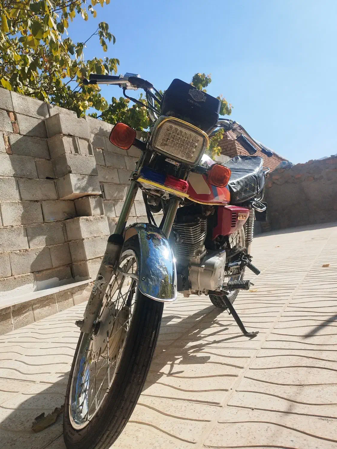 موتور فول تقویت|موتورسیکلت|فرخ‌شهر, |دیوار