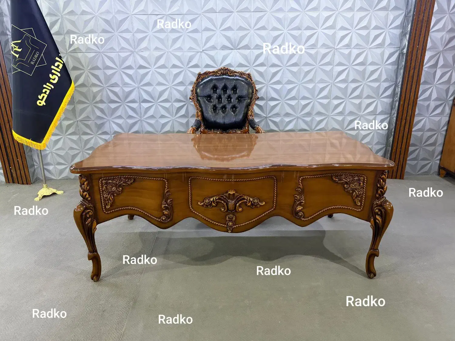 مبلمان اداری میز مدیریت کلاسیک/ست رو میزی|دفتر کار|چهاردانگه (تهران), |دیوار