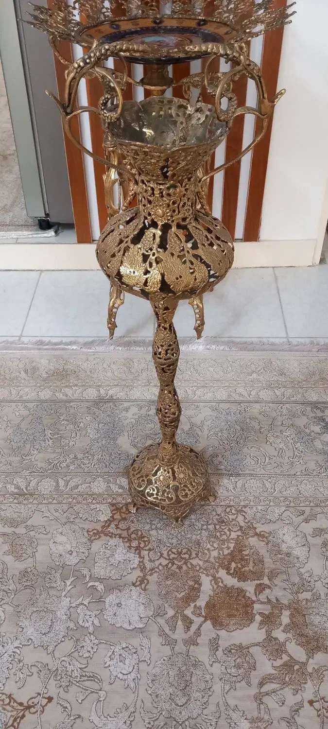 میوه خوری و گلدان برنز|صنایع دستی و سایر لوازم تزئینی|اسلامشهر, مظفریه|دیوار