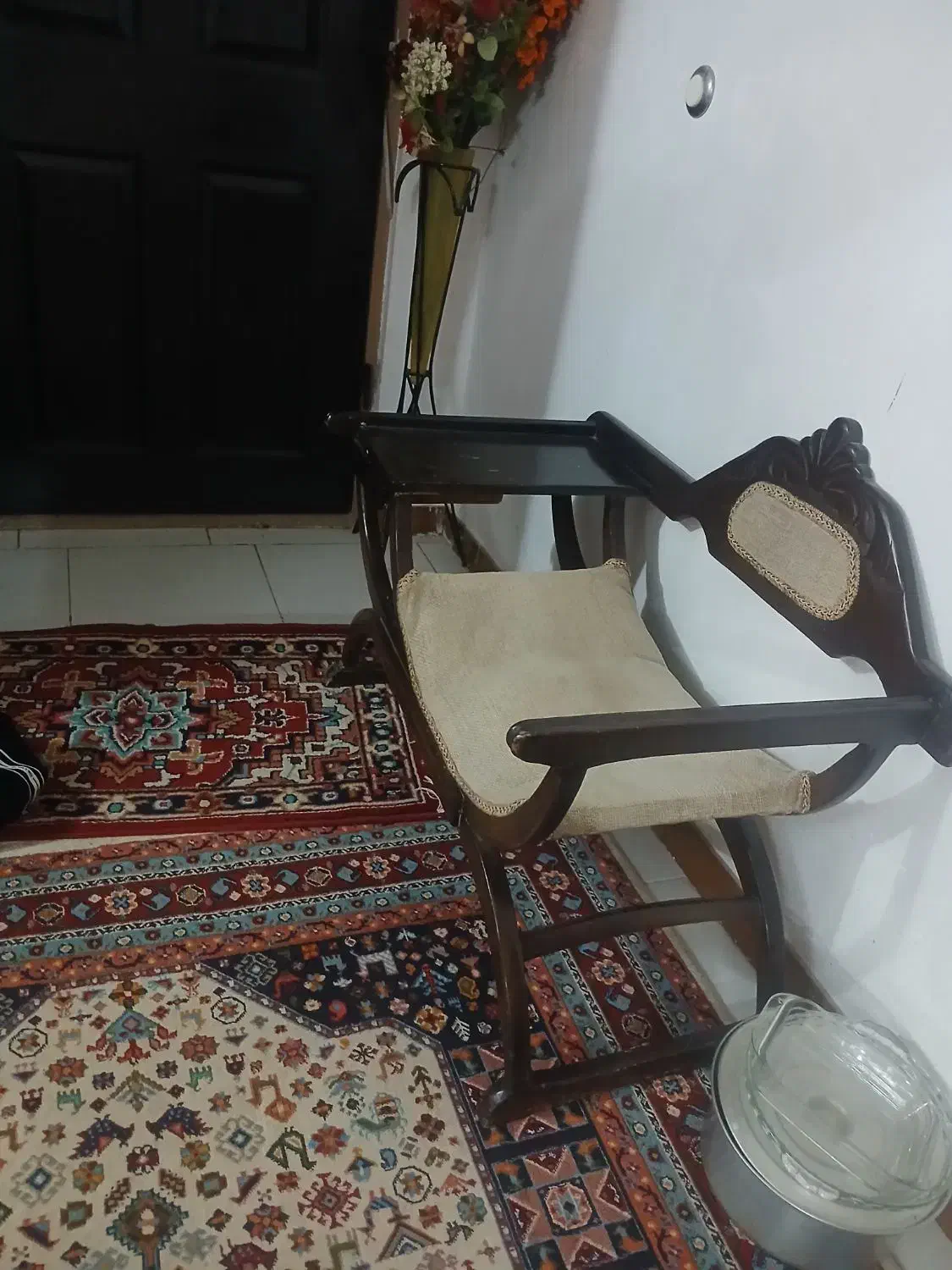 میز تلفن چوبی کشو دار|میز تلفن|مراغه, |دیوار