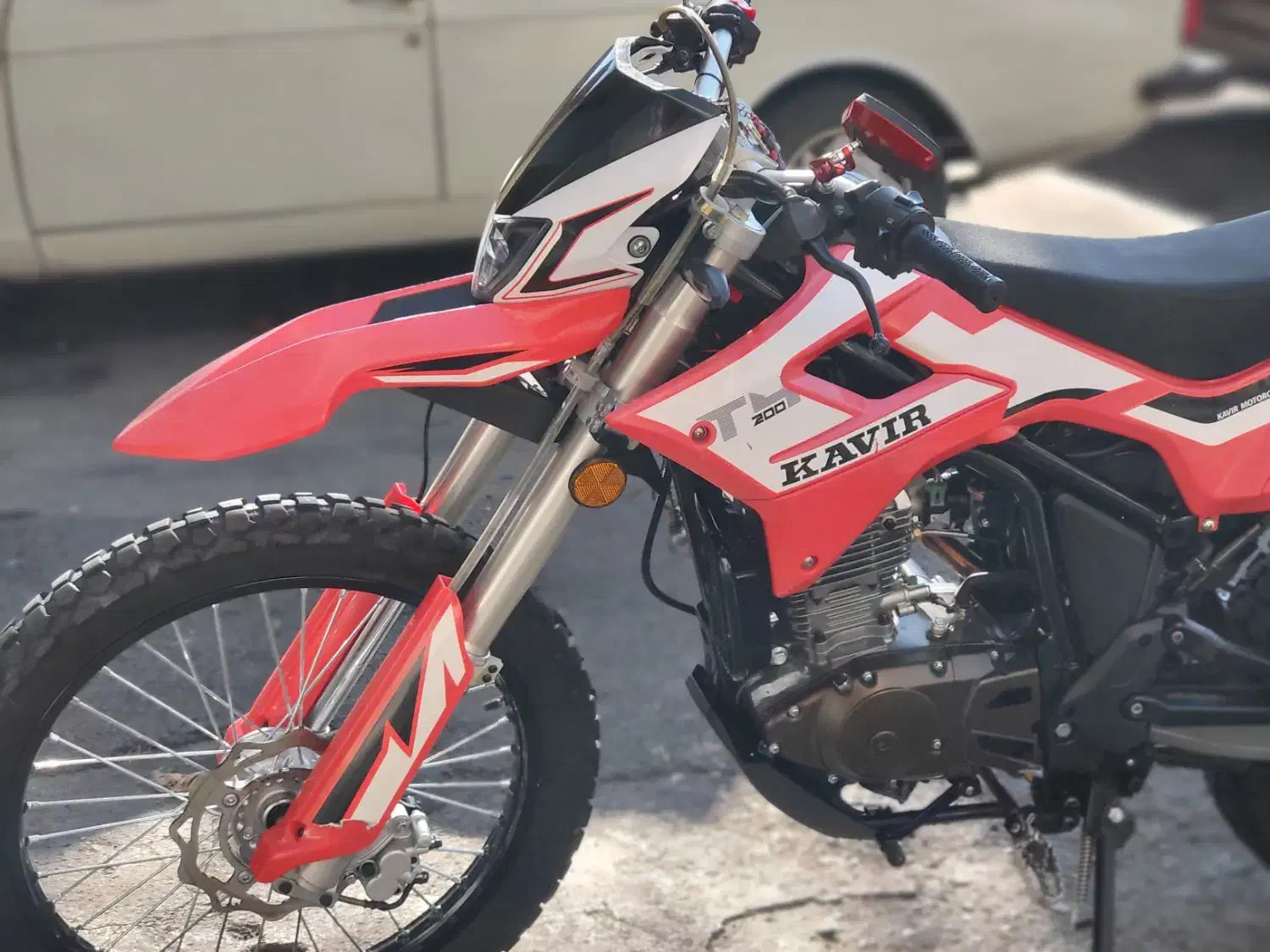 موتور تریل کراس 200|موتورسیکلت|تهران, صادقیه|دیوار