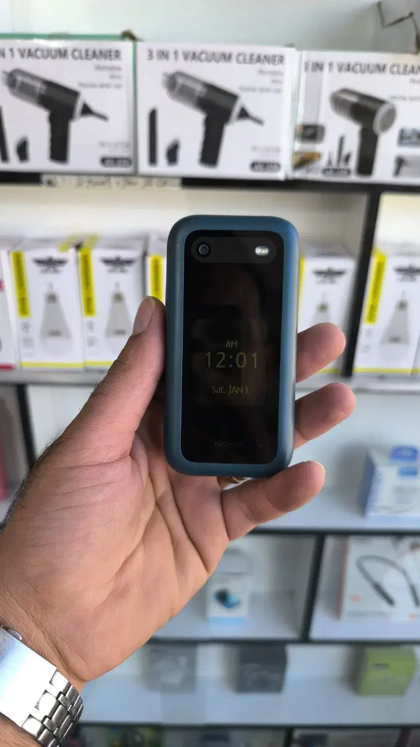 گوشی نوکیا مدل ۲۶۶۰ تاشو دوسیم آکبند با گارانتی|موبایل|خرم‌آباد, |دیوار