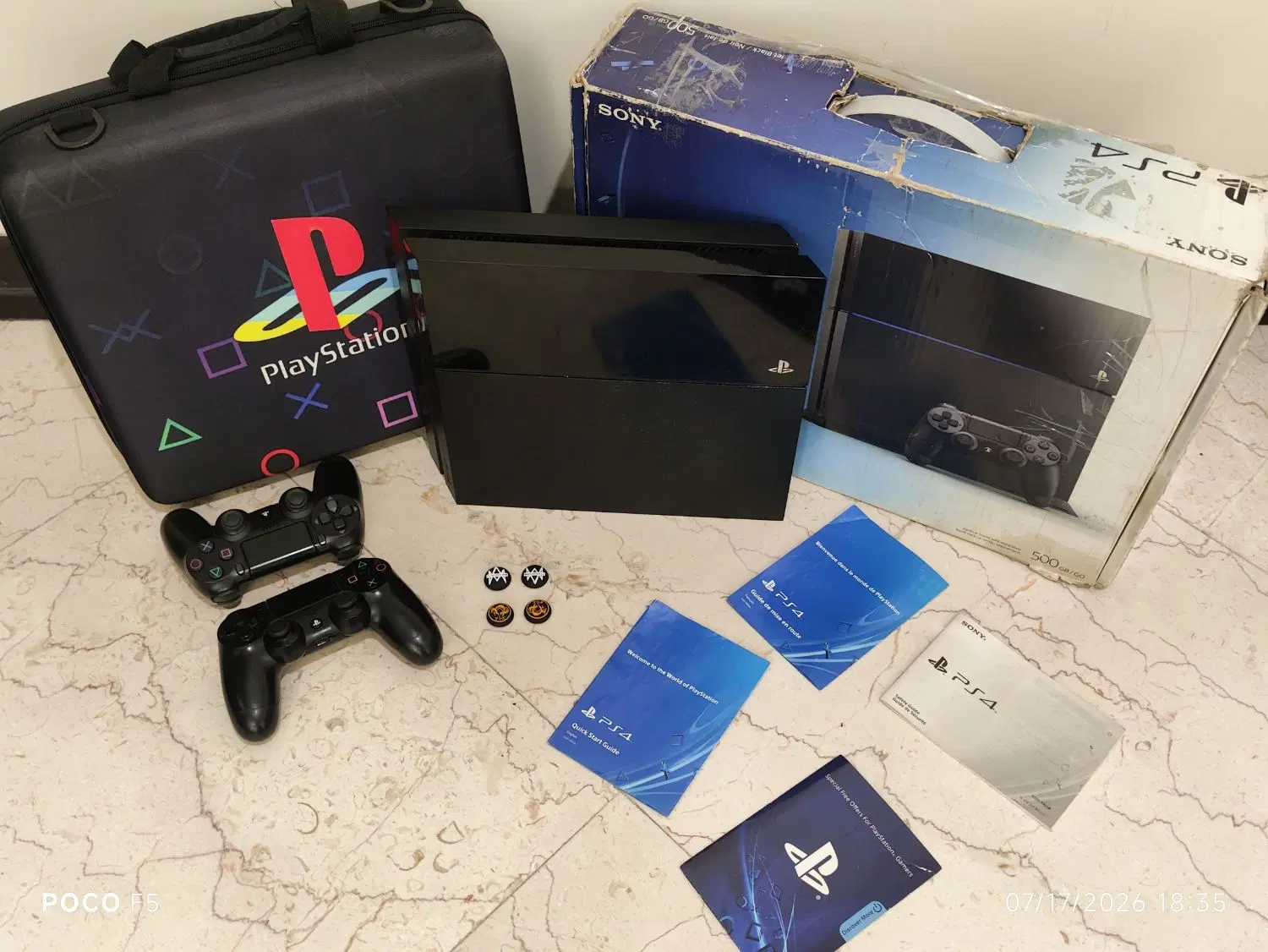 ps4 fat 500|کنسول، بازی ویدئویی و آنلاین|تهران, جنت‌آباد جنوبی|دیوار