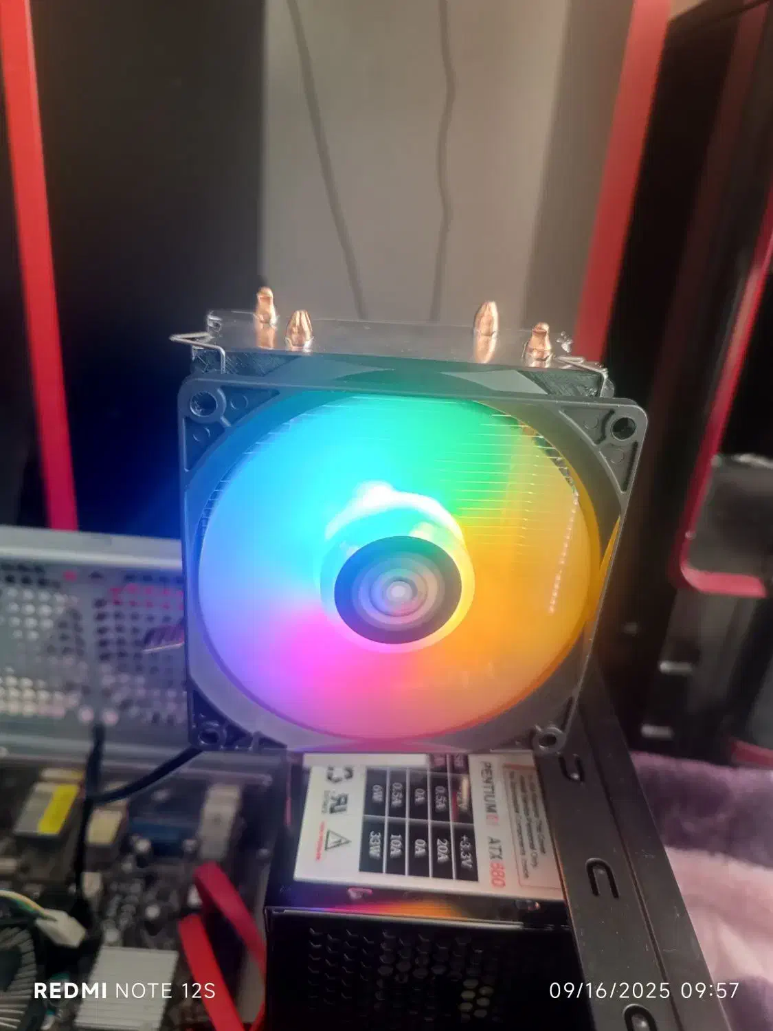 فن CPU RGB نو|قطعات و لوازم جانبی رایانه|رفسنجان, |دیوار