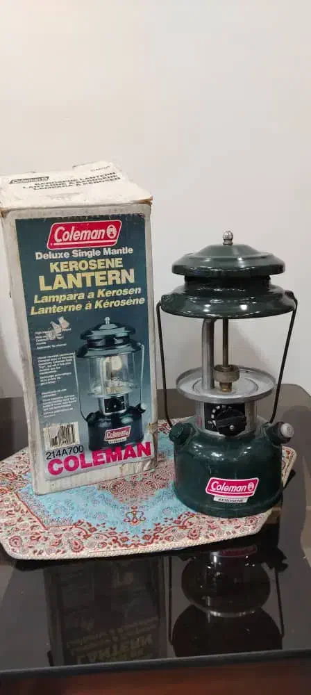 چراغ زنبوری کمپینگ کلمن امریکایی Coleman|کلکسیون اشیاء عتیقه|تهران, جوانمردان (اندیشه)|دیوار