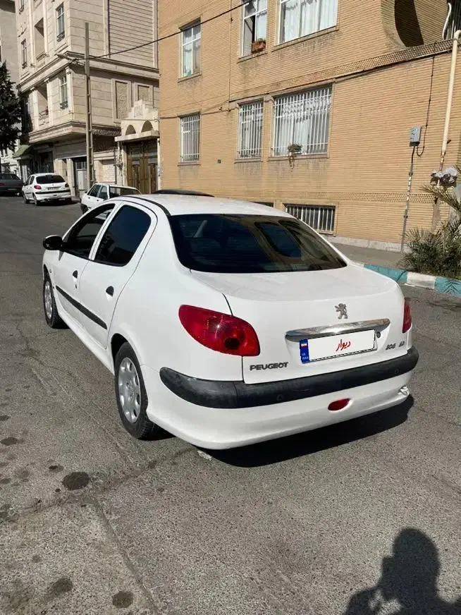 206 sd بی رنگ|خودرو سواری و وانت|تهران, ارم|دیوار