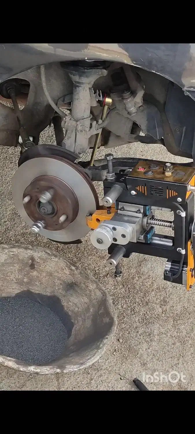 تراش دیسک تابگیری دیسک چرخ درجا|خدمات موتور و ماشین|باغستان, |دیوار