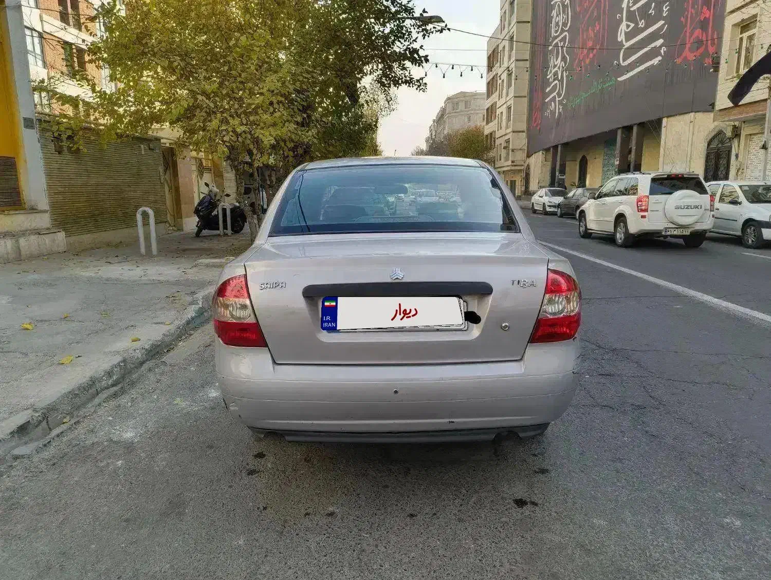 تیبا صندوق دار مدل 94 نقره ای کم کارکرد|خودرو سواری و وانت|تهران, شمس‌آباد|دیوار